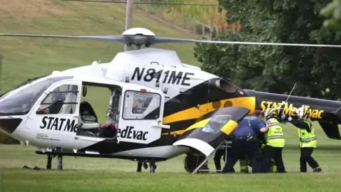 A group of officers shot in Pennsylvania, three of whom in critical health status
